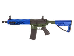 Bushido YU by Saigo Defense AEG Rifle (Lipo Battery and Charger Included - Blue) airsoft
