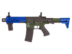 Bushido REI by Saigo Defense AEG Rifle (Lipo Battery and Charger Included - Blue) airsoft