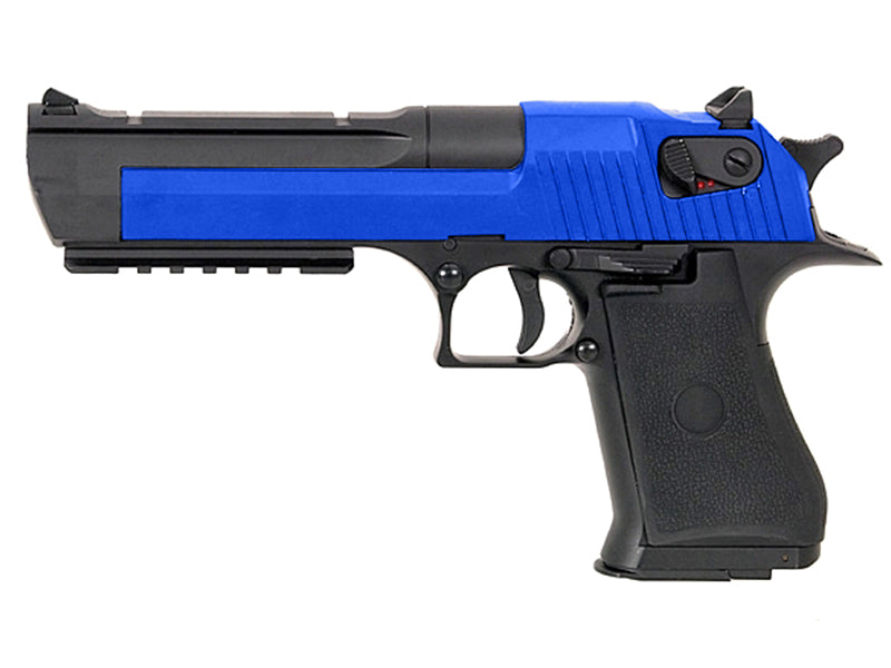 Cyma Desert Eagle Mosfet AEP Pistol (Lipo Battery andh Charger Inc. - CM121S) (Blue) airsoft