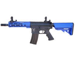 Huntsman Tactical M4 Short M-Lok Huntsman Tactical M4 Short M-Lok AEG (Polymer Body with Mosfet - Inc. Bat. and Charger - HMT15-212750-BLUE) airsoft