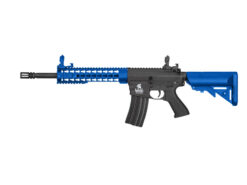 Lancer Tactical M4 Lancer Tactical M4 LT-12K Keymod AEG Rifle (Inc. Battery and Smart Charger - Blue) airsoft