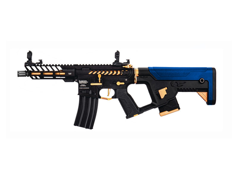 Lancer Tactical M4 Lancer Tactical M4 LT-29 AEG Rifle (Short - Limited Edition - Blue) airsoft