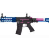 Lancer Tactical M4 Lancer Tactical M4 LT-34 Enforcer Battle Hawk PDW 7' (Short - Blue) airsoft