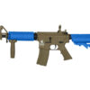 Lancer Tactical M4 Lancer Tactical M4 LT-02 CQBR AEG Rifle (Inc. Battery and Smart Charger - Blue) airsoft