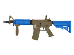 Lancer Tactical M4 Lancer Tactical M4 LT-02 CQBR AEG Rifle (Inc. Battery and Smart Charger - Blue) airsoft