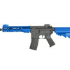 Double Eagle M908B M-Lok M4 with Falcon Fire Control System (Short - Blue - M908B) airsoft