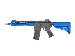Double Eagle M908B M-Lok M4 with Falcon Fire Control System (Short - Blue - M908B) airsoft