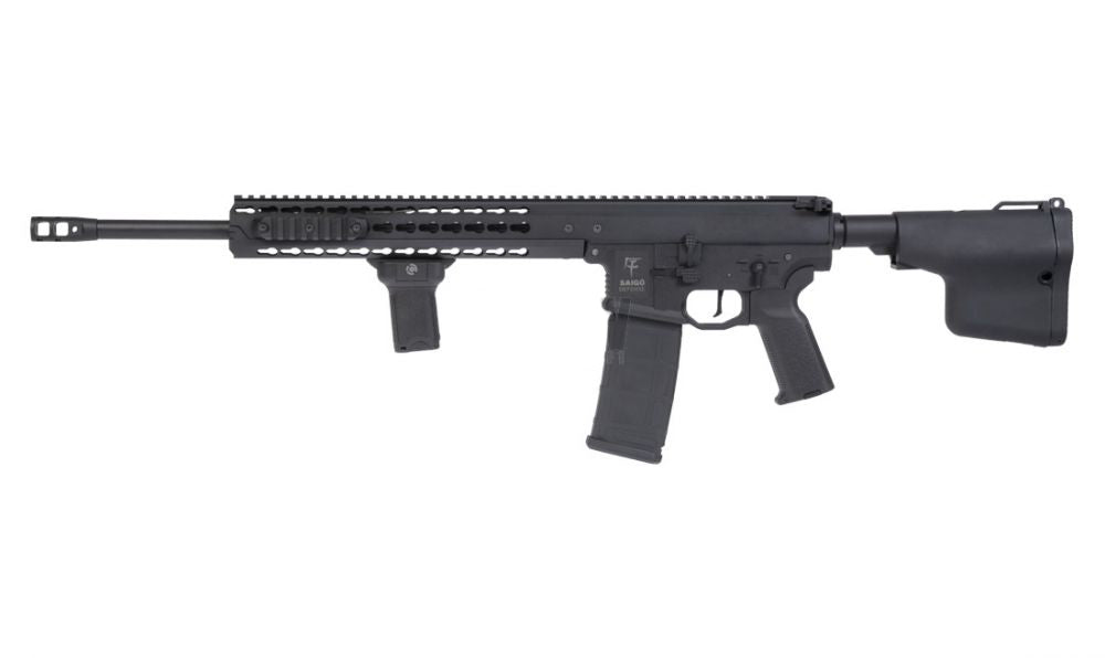 Saigo Defence Bushido MEIYO DMR AEG (Inc. Lipo. Bat. and Charger - Black) airsoft