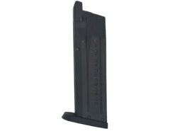 Tokyo Marui M&P9 gas magazine black 25-round – left-side full view
