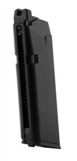 Lancer Tactical 28rd GBB magazine – left-side full view