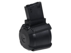 Saigo M4 Electric Drum Magazine (1000 Rounds - Black) airsoft