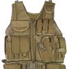 Cross Draw Tactical Vest – Coyote 1