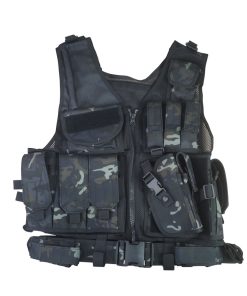 Cross Draw Tactical Vest – BTP Black 1