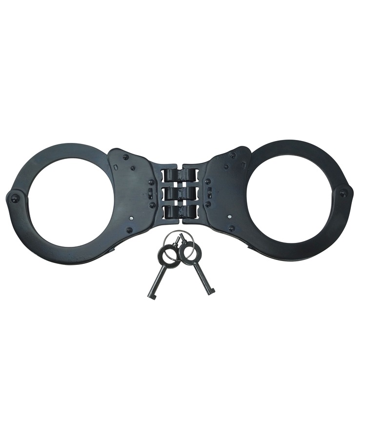 Triple Hinged Elite Speed Cuffs – BLACK 0208-B 1