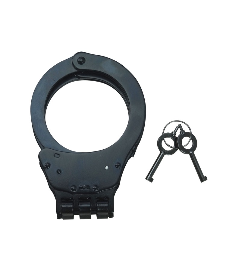 Triple Hinged Elite Speed Cuffs – BLACK 0208-B 2