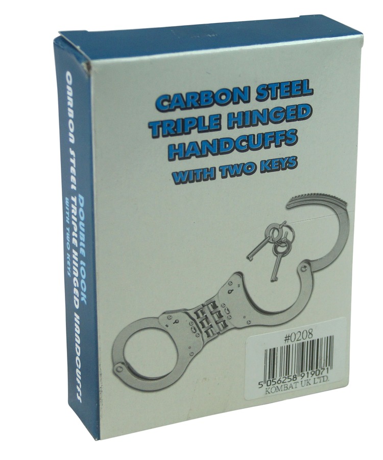 Triple Hinged Elite Speed Cuffs – BLACK 0208-B 3