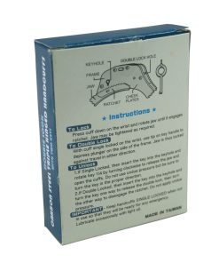 Triple Hinged Elite Speed Cuffs – SILVER  0208 4