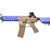G&G CM16 RAIDER (EGC-16P-RDS-DNB-NCM - Tan/Blue) airsoft