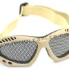 Mesh Glasses with Cotton Strap Mesh Glasses with Cotton Strap (Tan) airsoft