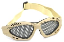 Mesh Glasses with Cotton Strap Mesh Glasses with Cotton Strap (Tan) airsoft
