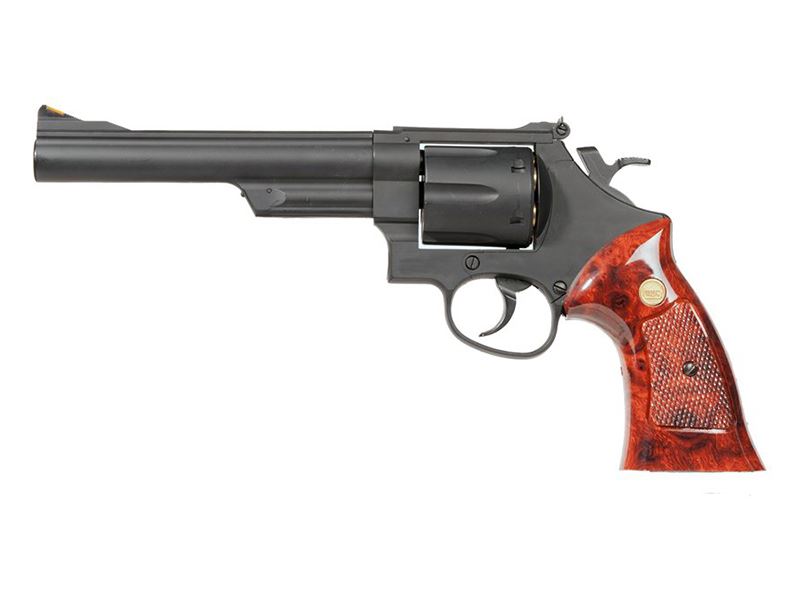 UA M29 Gas Revolver - UA M29 Gas Revolver - 6 inch (Polymer - Black - UG-132B) airsoft