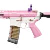 G&G CM16 Batto CQB Taffy Pink airsoft rifle – left-side full view