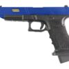 Double Bell Double Bell 34 Baba Yaga Series Gas Blowback Pistol (BLUE- with Pistol Case - 768) airsoft