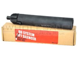 Kwa KWA by Angry Gun MP7 Power Up Silencer (QD System) (Black) airsoft