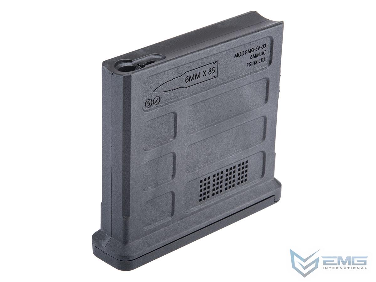 EMG Helios EMG Helios EV01/EV02 Series Magazine by ARES (Short - 85 Rounds - EV-MAG-003-BK) airsoft