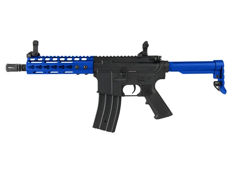 Golden Eagle Golden Eagle 7" Keymod RIS AEG (Full Metal Handguard - AEG - F6637) (Blue) airsoft