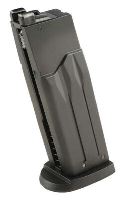 Ascend Airsoft Ascend Airsoft NINJA MK23 Series Gas Magazine (Compatible with other MK23s - 24 Rounds - Black) airsoft