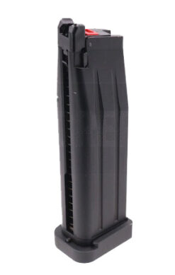 EMG x Taran Tactical International Licensed Double Stack Gas Magazine for Hi-Capa Series EMG x Taran Tactical International Licensed Double Stack Gas Magazine for Hi-Capa Series (Armorer Works - TT-PVMG01 - Black) airsoft