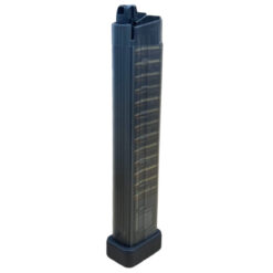 Maruyama SCW-9 PRO-G gas magazine 50-round black – left-side full view
