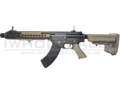BOLT - BOLT - BR47 KeyMod EBR + Suppressor (Non-Recoil) (TAN) airsoft