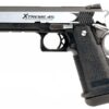 Tokyo Marui Hi-Capa 4.3 Xtreme .45 dual stainless airsoft pistol – left-side full view