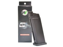 WE 19/23 Series Gas Magazine (Black - Metal) airsoft