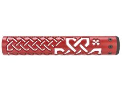 Unique Unique ARs CNC Machined Celtic Knot Handguard for AR15 Pattern Rifles (Red - 12" - With Airsoft Barrel Nut) airsoft