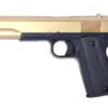 Double Eagle Double Eagle 1911 Spring Pistol (M292 - Gold) airsoft