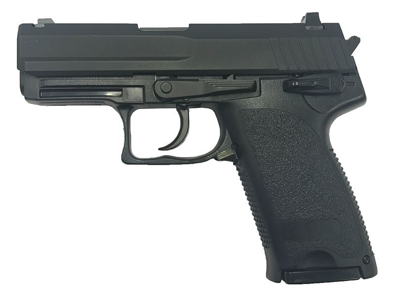HFC ST8 Gas Pistol (Blowback - Black - Metal - GGB-9608SM) airsoft