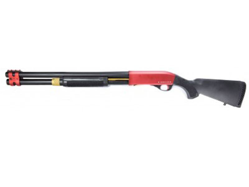 APS Cam870 Co2 Shotgun APS Cam870 Co2 Shotgun (Long - APS-CAM870-RED - MKIII) airsoft