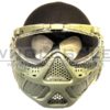 Full Face Protection with Eye Protection Full Face Protection with Eye Protection (Re-Enforced) (Green) airsoft