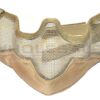 Lower Mesh Mask Lower Mesh Mask (Mouth, Nose and Ear Protection) (Tan) airsoft