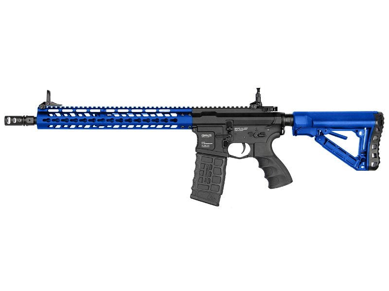 G&G G&G GC16 Wild Hog 13.5" with inbuilt Mosfet & ETU (GC Intermediate - Metal Body - EGC-WLD-135-BNB-NCM - BLUE) airsoft