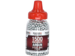 Swiss Arms 4.55/.177 Steel BB Pellets (1500 Rounds - Cybergun - 881500) airsoft