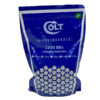 Colt Colt BB Pellets - 0.25g BIO (3200 Round Bag - White - Cybergun - 183024) airsoft