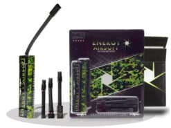 Energy Airsoft NiMH Energy Airsoft NiMH 9.6v 1600 Mah Battery (4+4 Cell - with 3 Adapters) airsoft