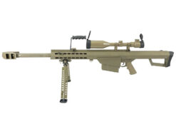 Snow Wolf Snow Wolf M82A1 AEG Sniper Rifle Compact (Tan - SW-01A-TAN-CQB) airsoft