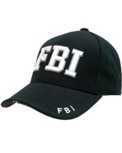 3D Baseball Cap   FBI 1