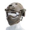 Big Foot Pilot helmet Big Foot Pilot helmet(Steel mesh version) L size (Tan) airsoft