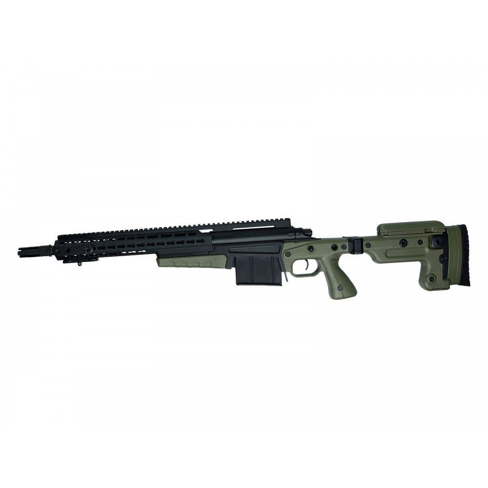 Asg ASG Accuracy International MK13 MOD 7 Compact Sniper Rifle (Black/OD) airsoft